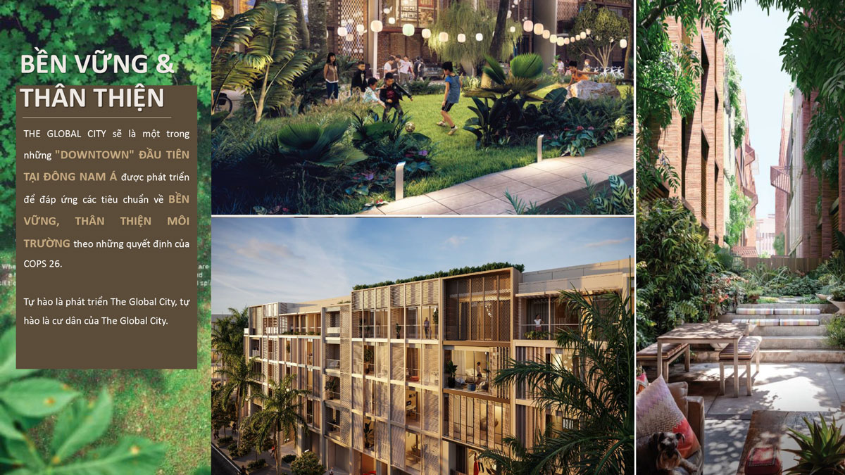 Tiện ích dự án The Global City Quận 2