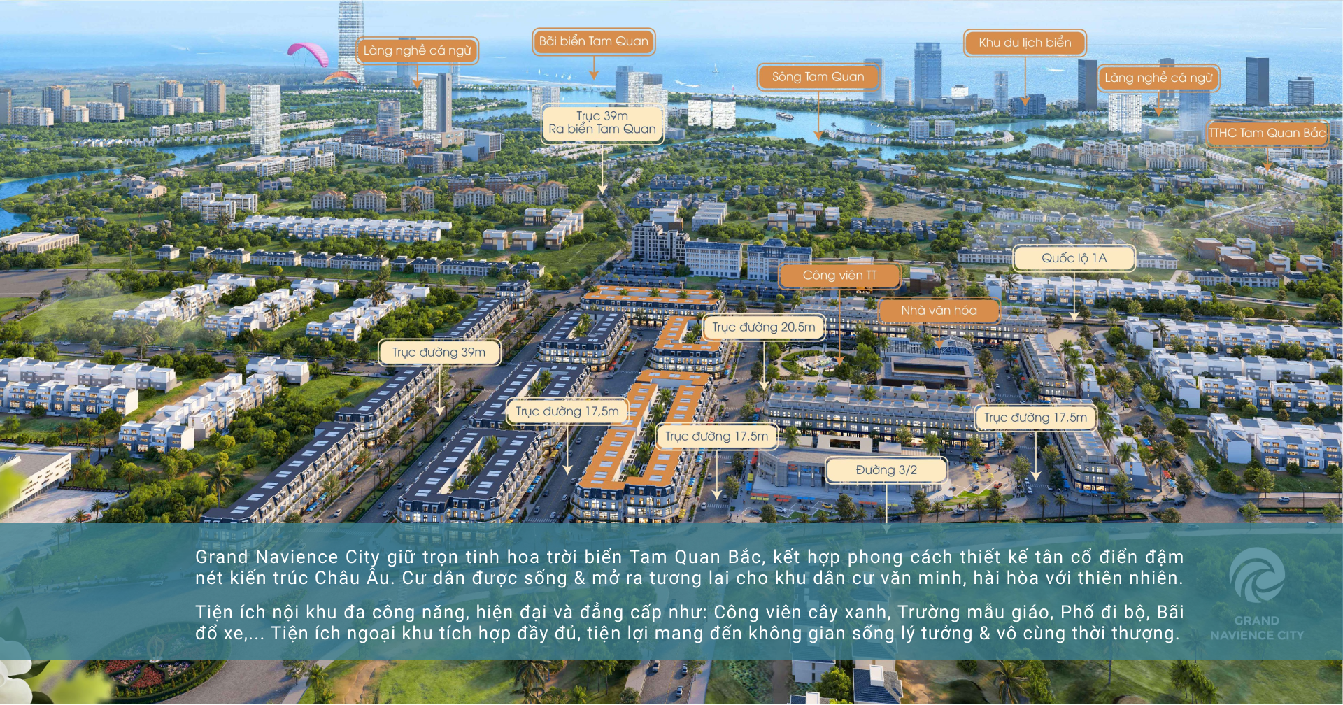 Tiện ích dự án Grand Navience City