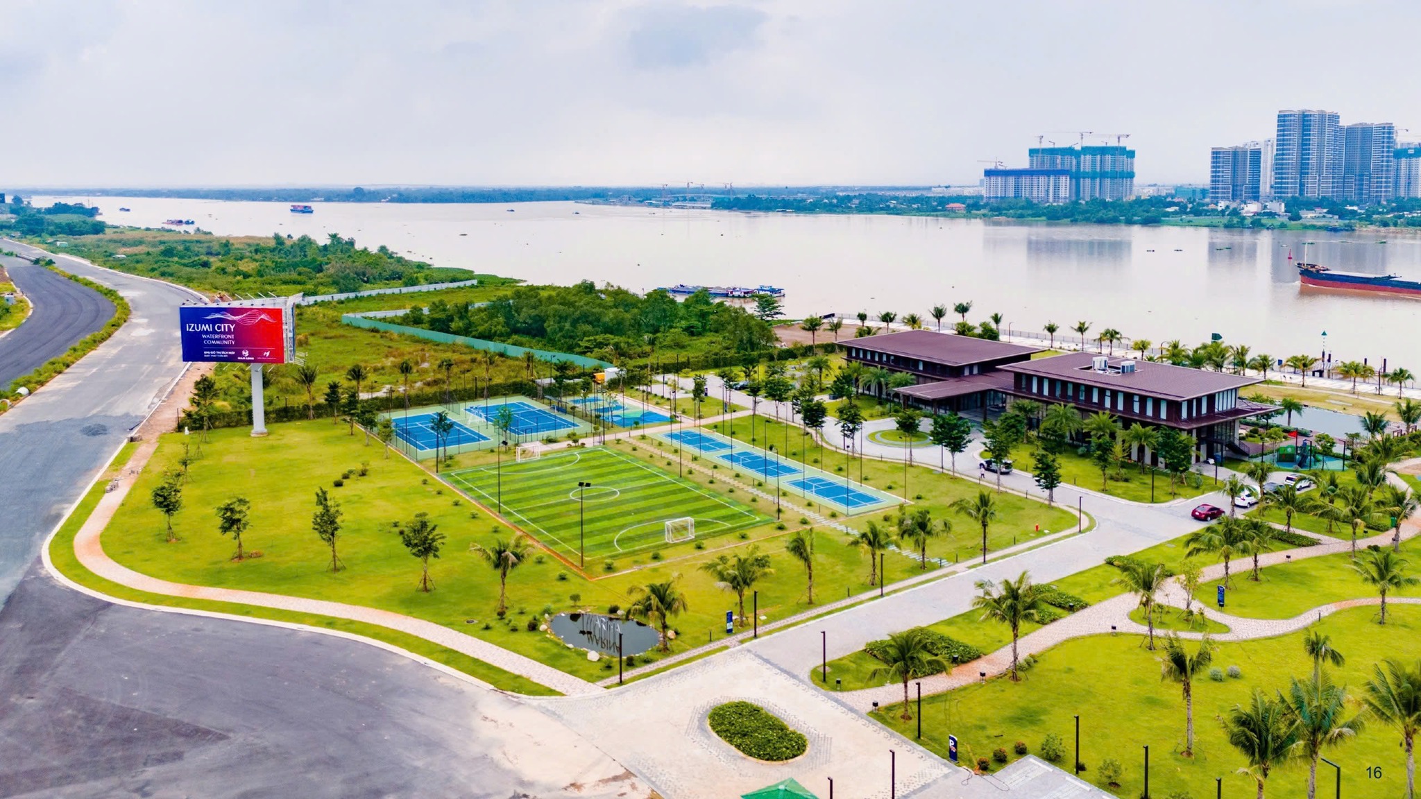 Không gian sống, làm việc, giải trí bên sông Đồng Nai