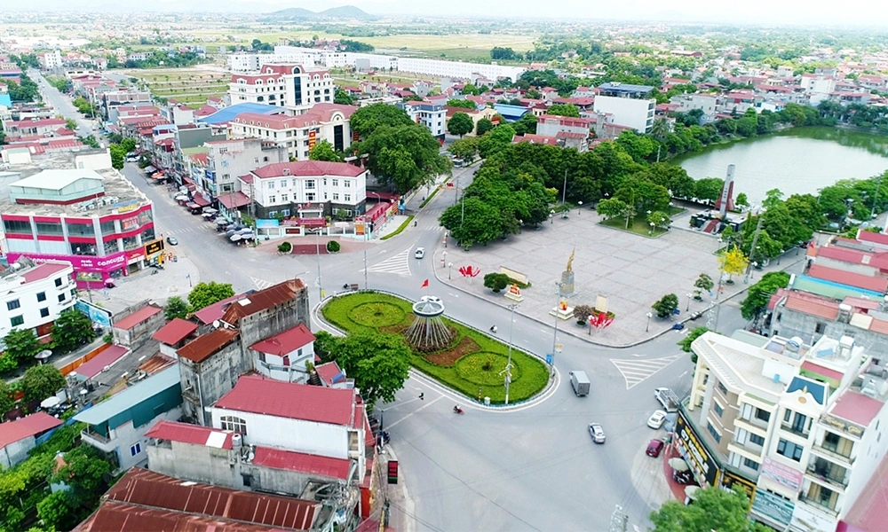 Bắc Giang công bố huyện Hiệp Hòa là đô thị loại IV
