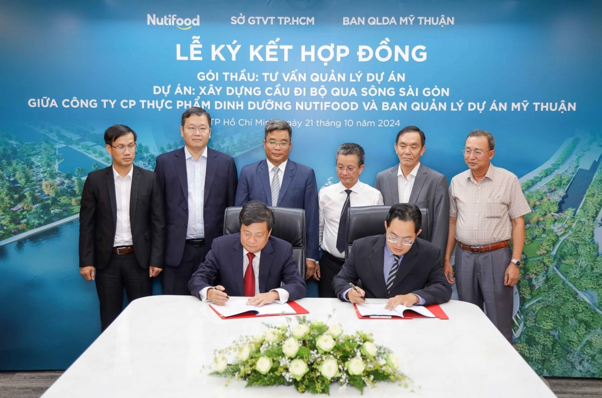 Ban Quản lý dự án Mỹ Thuận được chọn quản lý công trình Cầu đi bộ ngàn tỷ