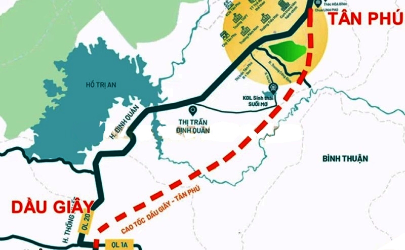 Đồng Nai thu hồi hơn 310ha đất để làm 60km cao tốc, vốn đầu tư 8.500 tỷ đồng do liên danh Sơn Hải thi công