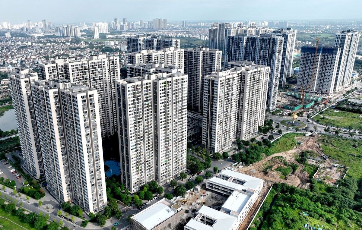 Giá trung bình căn hộ tại trung tâm Hà Nội tăng gấp đôi