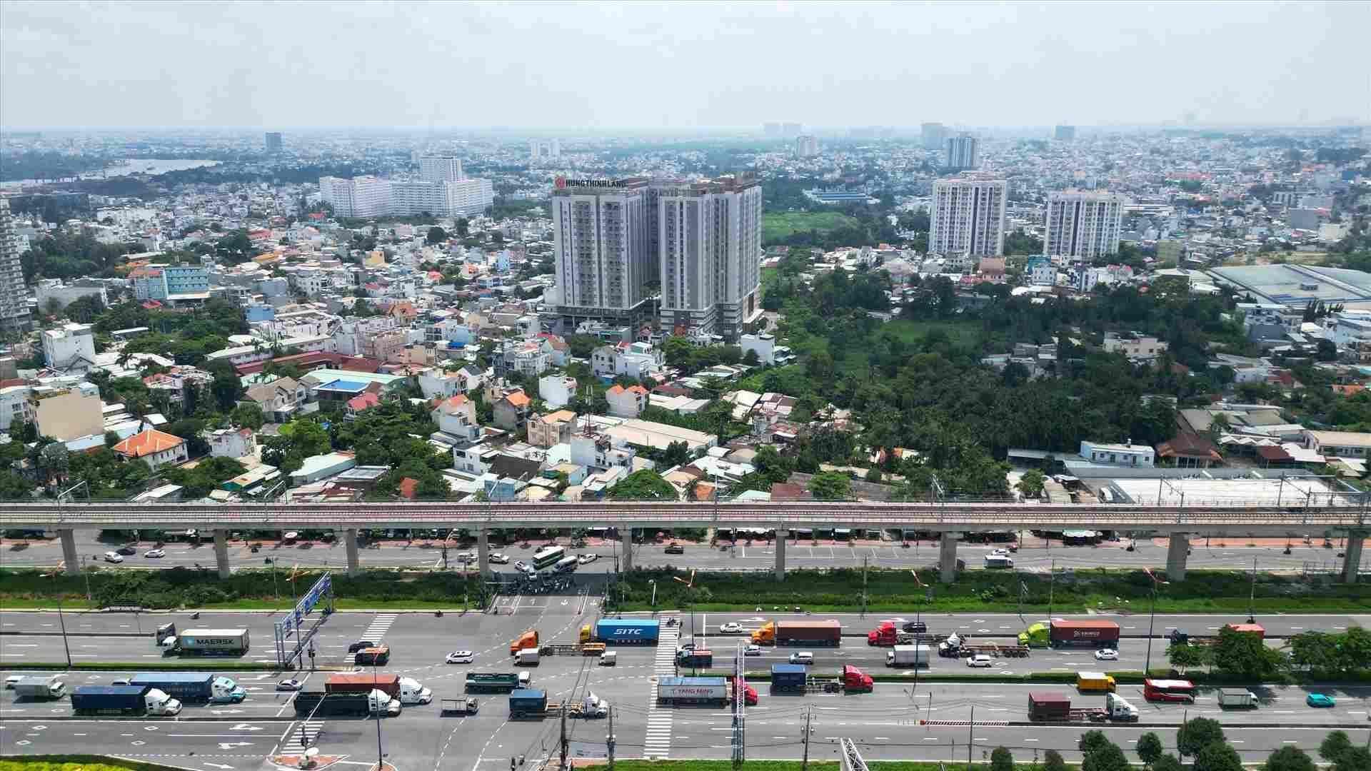 Tiến độ mới nhất dự án Vành đai 2 đoạn qua TP Thủ Đức, thị trường bất động sản vào guồng