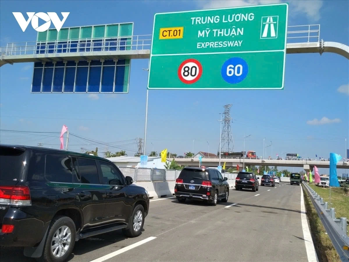 Chấp thuận phê duyệt đầu tư cao tốc TP.HCM -Trung Lương - Mỹ Thuận