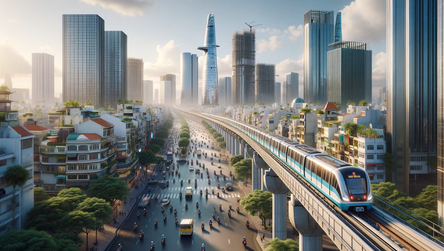 Tuyến metro Bến Thành - Cần Giờ dài 54km, gần 4 tỷ USD của tỷ phú Phạm Nhật Vượng có chuyển biến mới