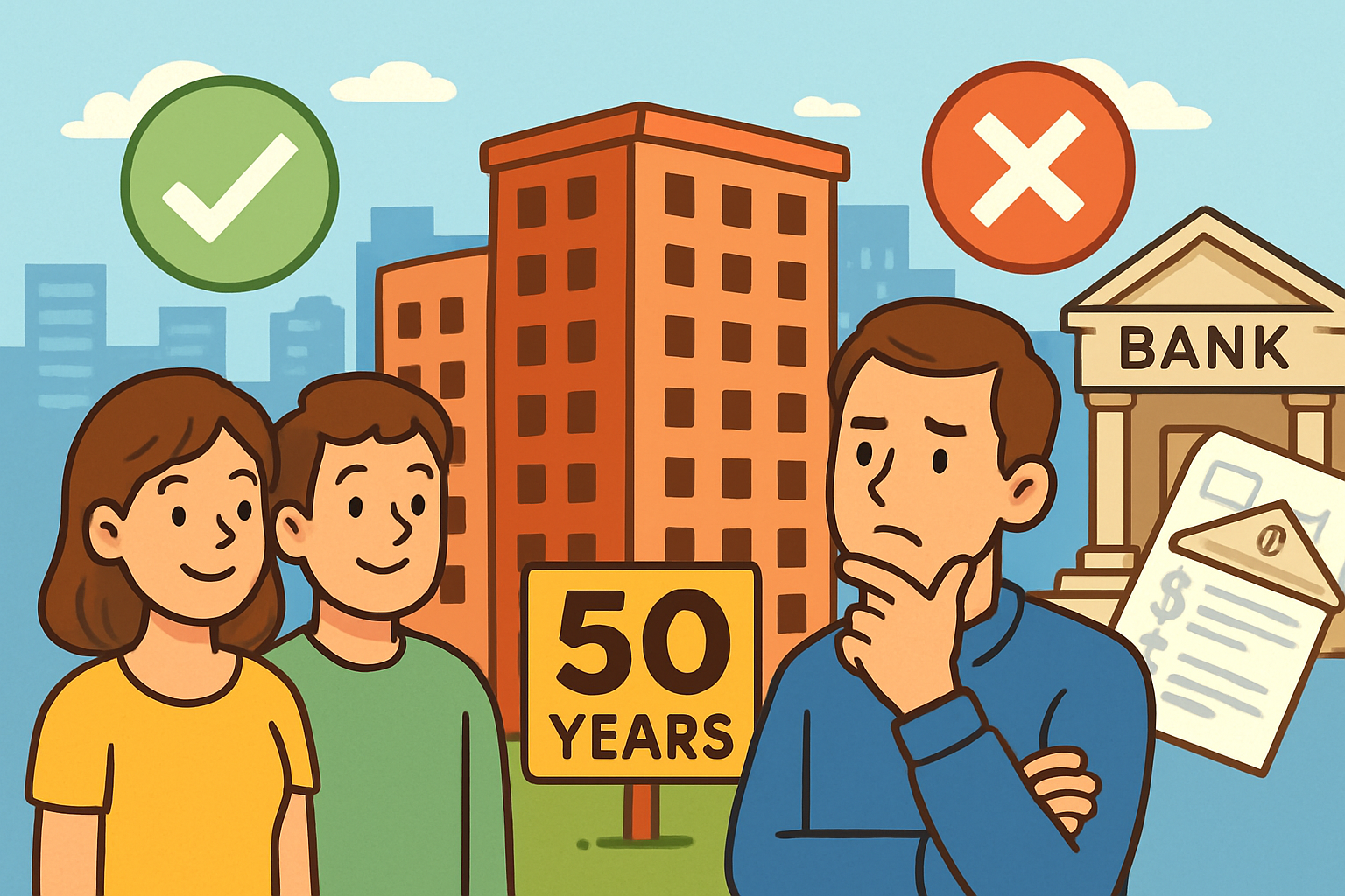 Mua chung cư 50 năm, khi hết hạn người dân có mất trắng?