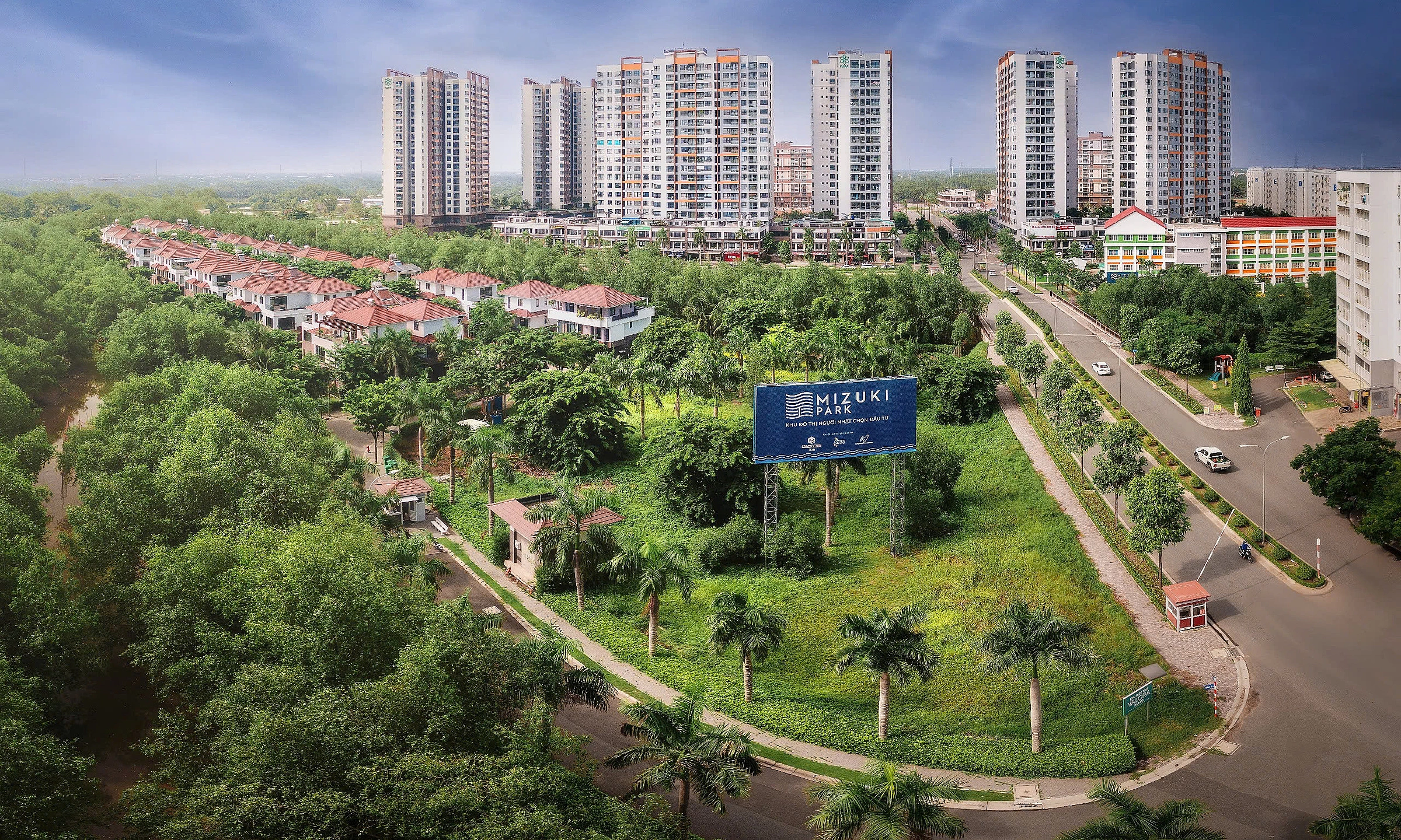 Mizuki Park; Lựa chọn sống cận trung tâm, gần thiên nhiên