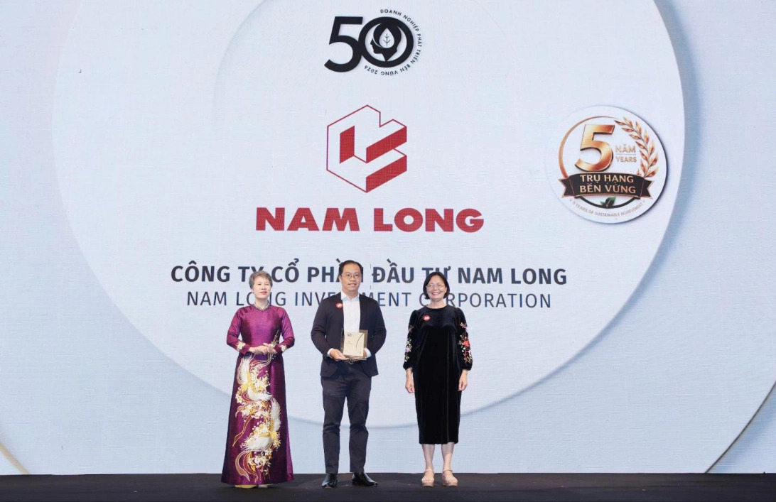 Nam Long vào Top 50 CSA nhờ chiến lược bất động sản giá trị thực