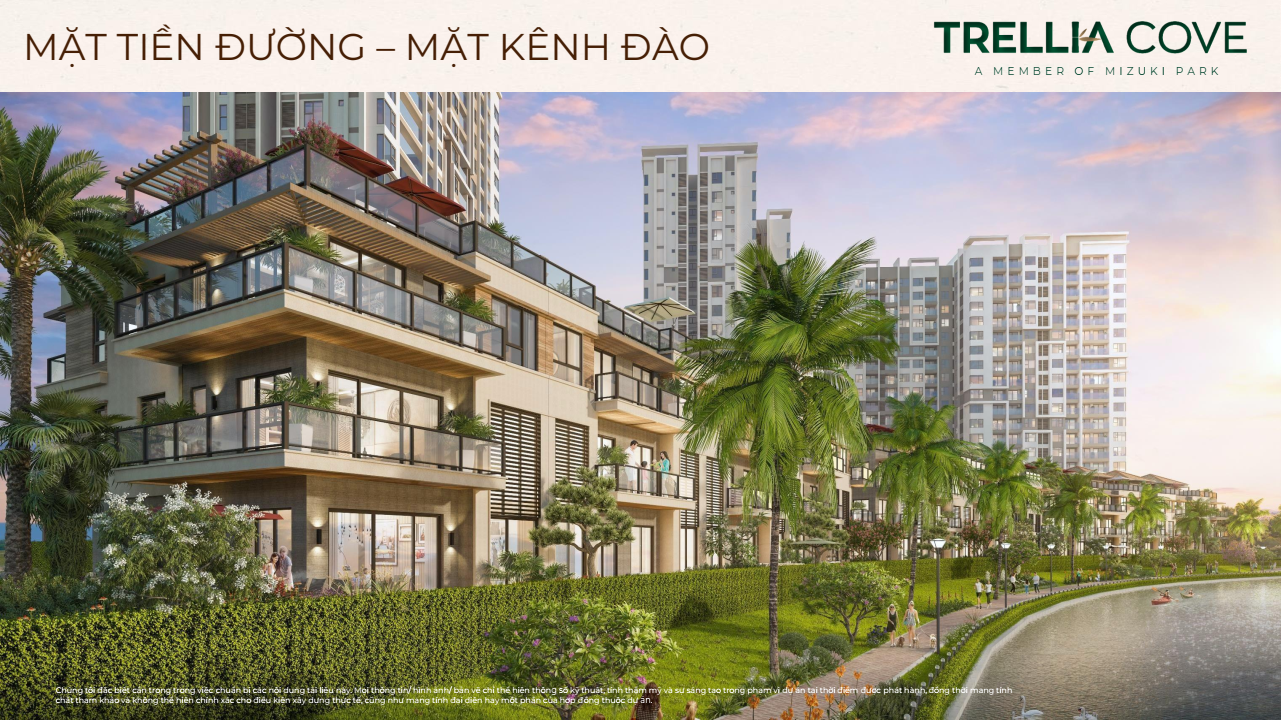 Sức hút của nhà phố Trellia Cove tại Nam Sài Gòn