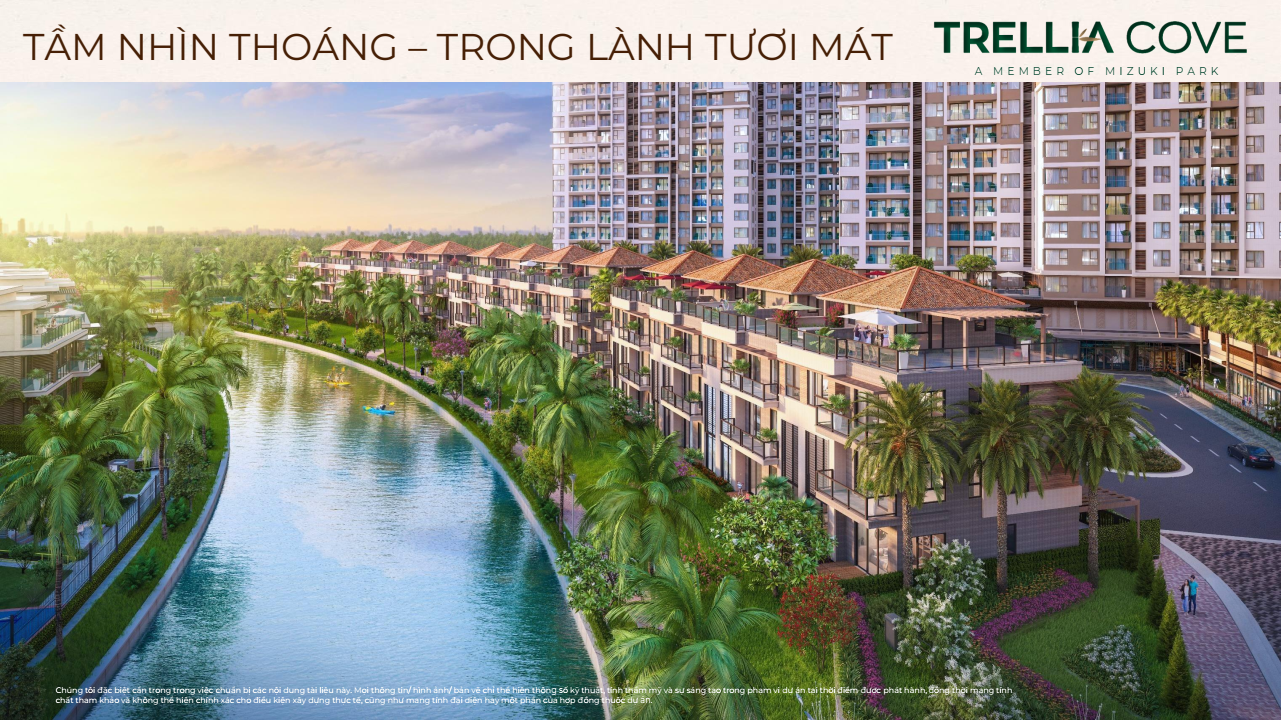 Nhà phố Trellia Cove - Hàng hiếm giữa tâm điểm Nam Sài Gòn