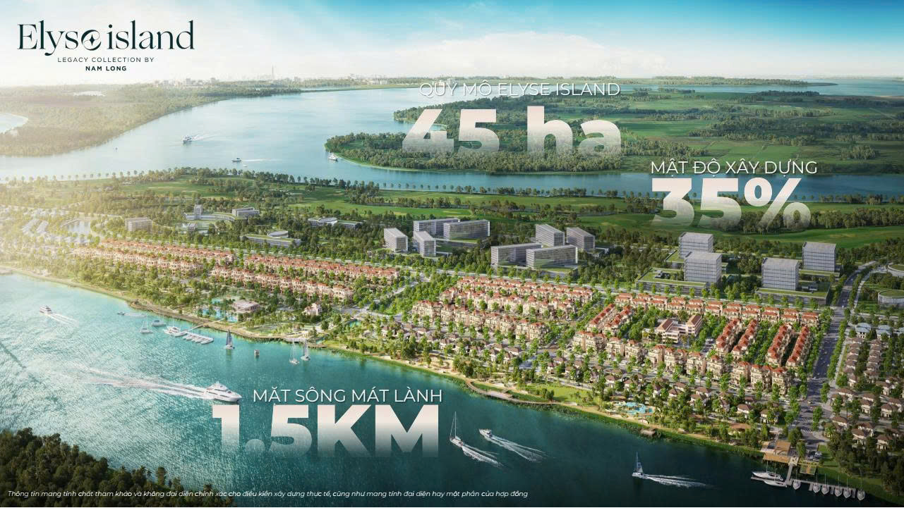 Hạ tầng tỷ USD đưa Dual-life living thành đặc quyền thường nhật tại Elyse Island