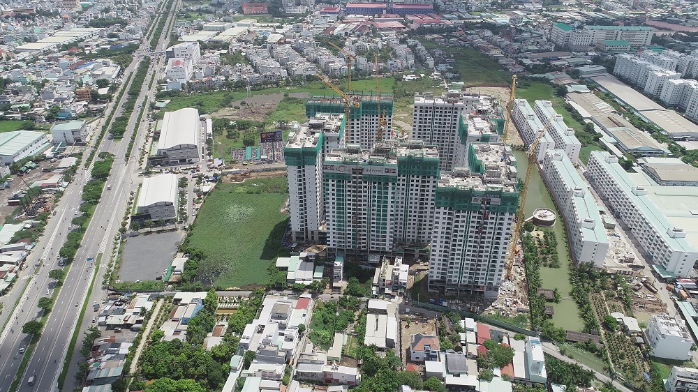 Akari City sắp cất nóc giai đoạn một