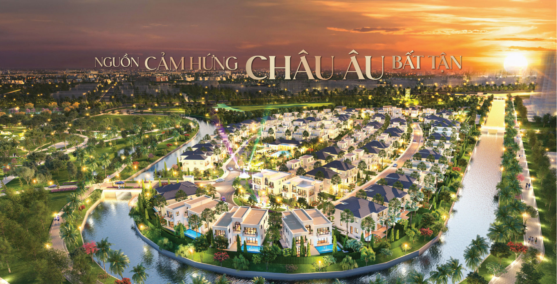 Park Village - Bộ sưu tập biệt thự vượt thời gian mang cảm hứng châu Âu