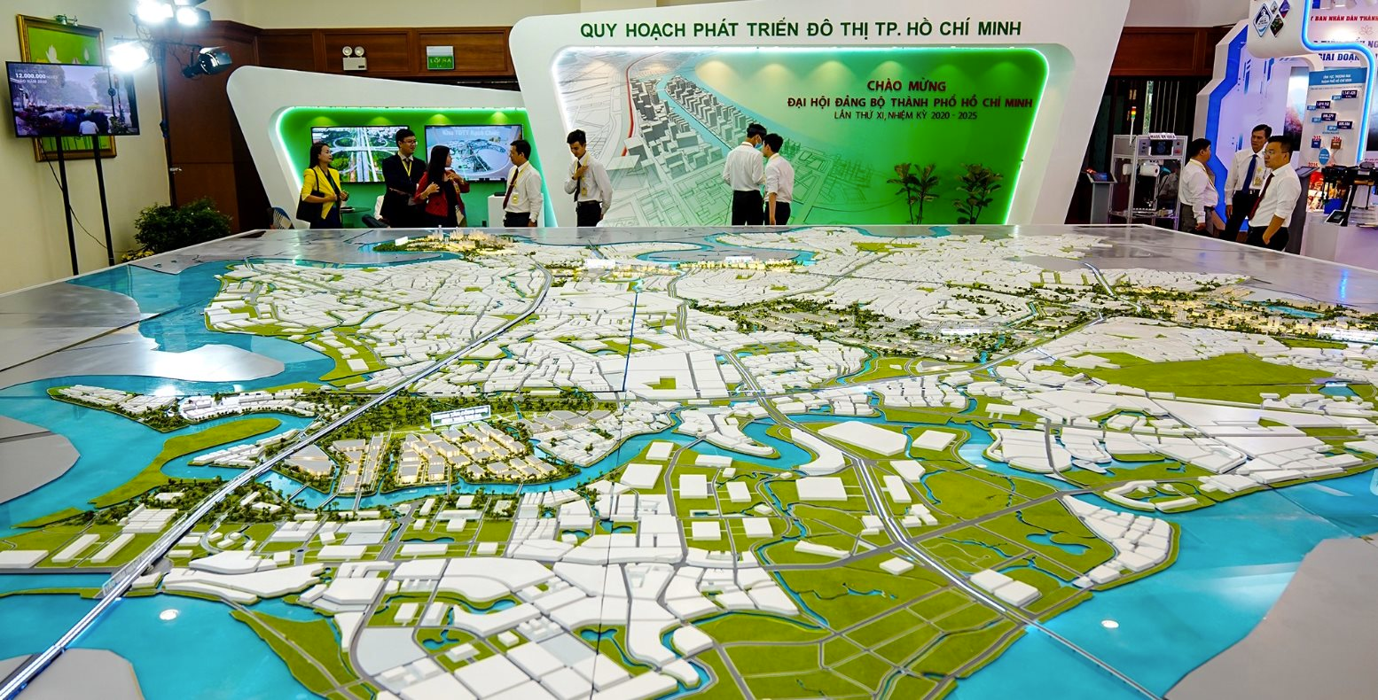 Biểu quyết thông qua Đồ án điều chỉnh quy hoạch chung Tp.HCM đến năm 2040, tầm nhìn đến năm 2060.
