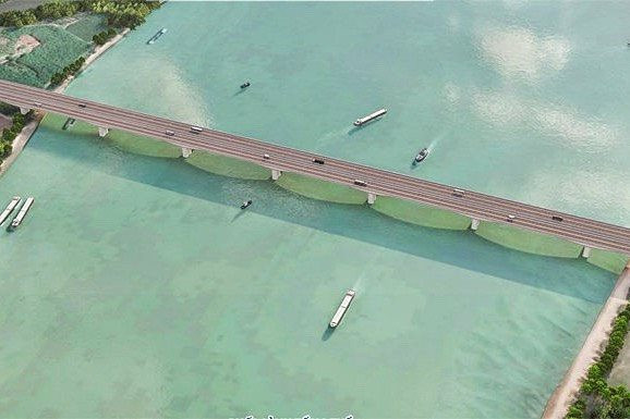 Hà Nội: Sắp khởi công cây cầu 10.000 tỷ nối huyện Mê Linh và Đan Phượng