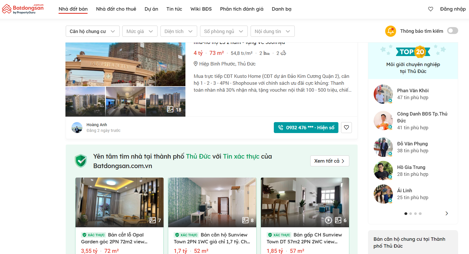 Không ai đủ sức thổi giá bất động sản trong một thời gian dài