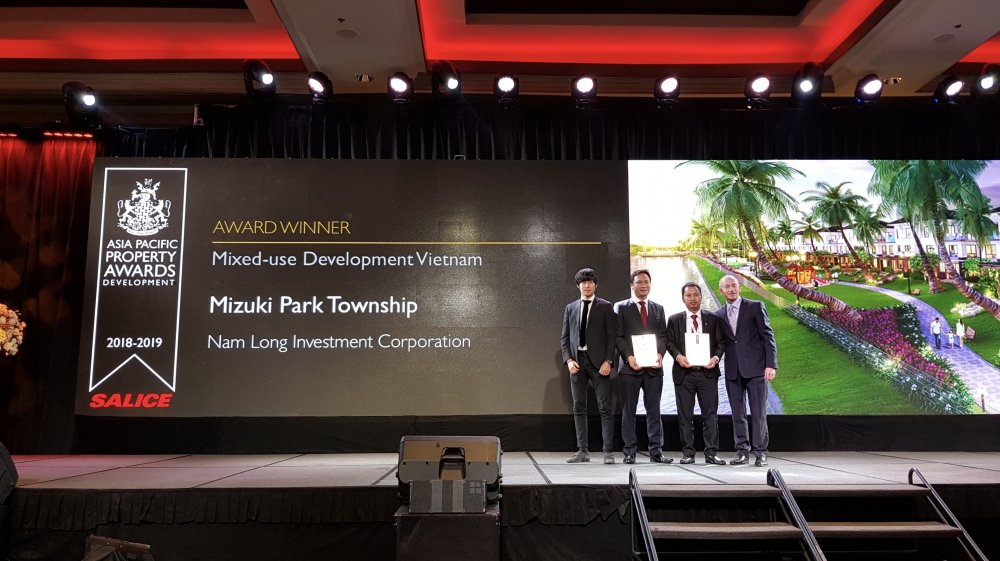 Khu đô thị Mizuki Park nhận liên tiếp 2 giải thưởng quốc tế tại Asia Property Awards 2018
