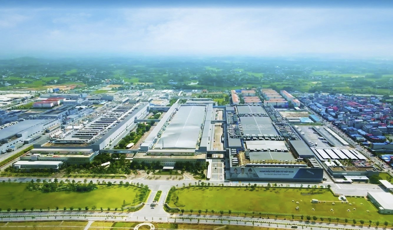 Khu vực thuộc vùng thủ đô Hà Nội đón dòng vốn FDI khổng lồ hàng năm quỹ đất dồi dào giá rẻ đang lọt tầm ngắm nhiều nhà đầu tư