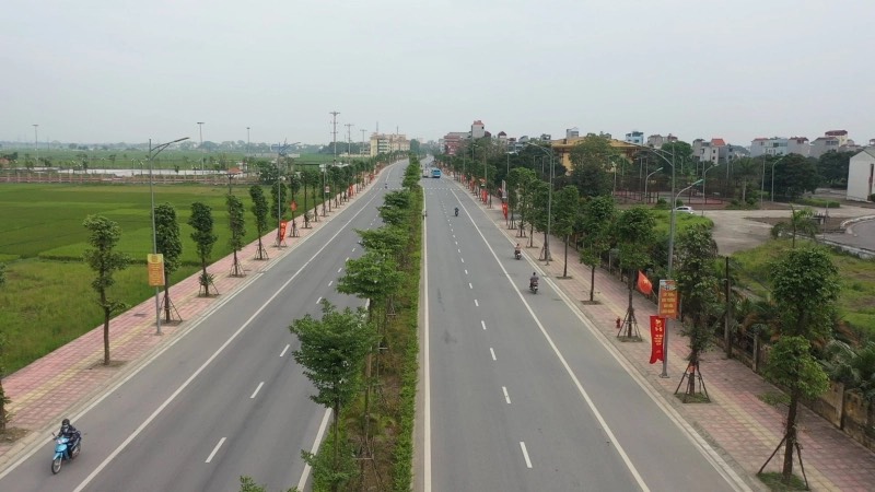 Long Biên sắp có tuyến đường mới 4 làn xe, nối từ đê sông Hồng đến KĐT Thạch Bàn