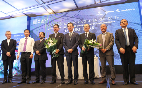 Nam Long cùng 2 đối tác Nhật phát triển dự án Mizuki Park