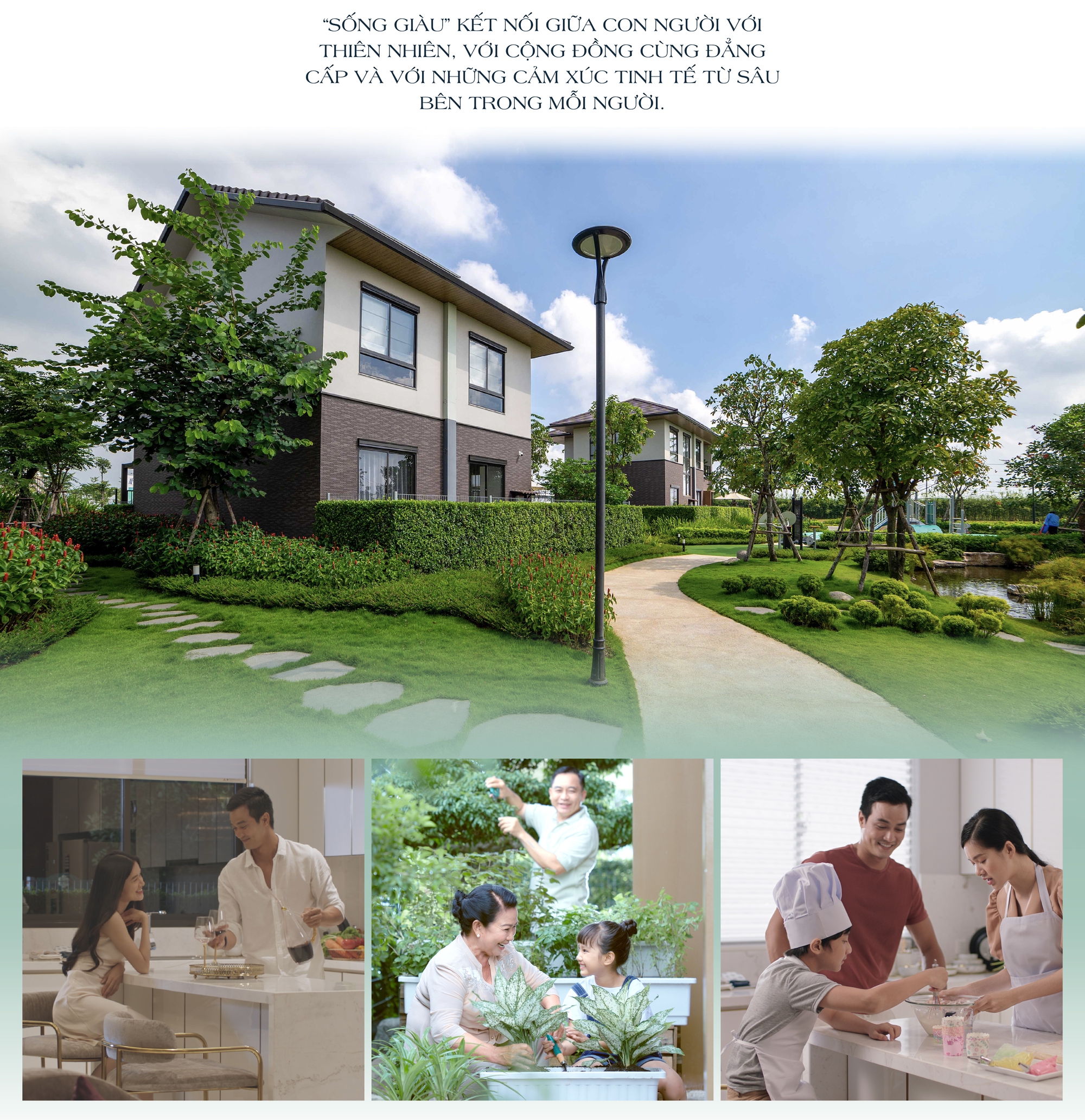 Sống giàu - Chất sống tạo nên sự khác biệt của compound The Aqua, Waterpoint