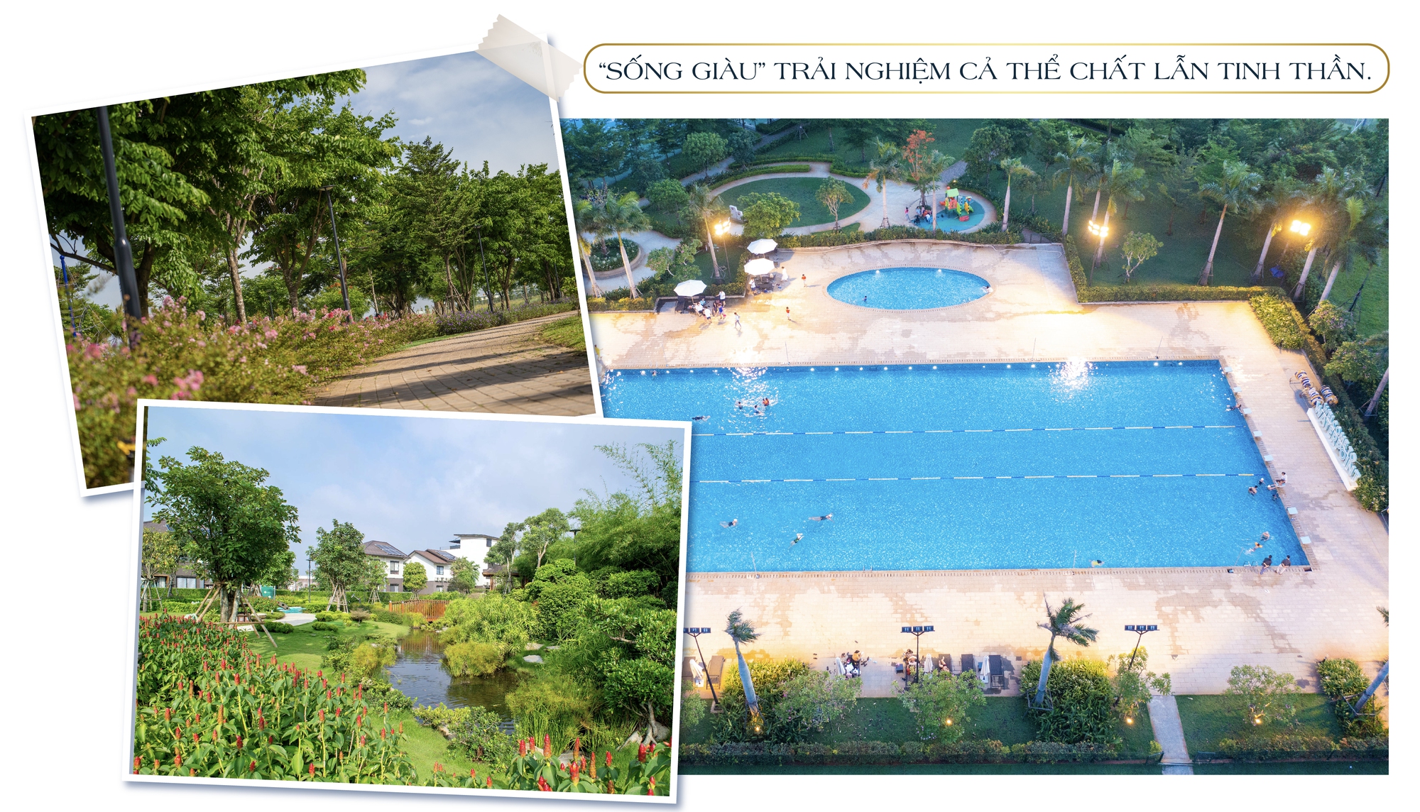 Sống giàu - Chất sống tạo nên sự khác biệt của compound The Aqua, Waterpoint