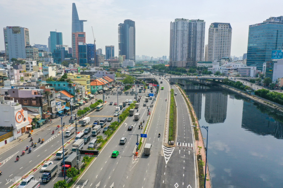 TP HCM mở rộng 8 km đường Võ Văn Kiệt
