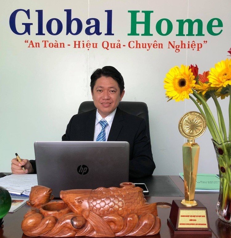 Ông Nguyễn Duy Thành, Chủ tịch Hội đồng quản trị, Tổng giám đốc Công ty cổ phần quản lý nhà toàn cầu Global Home.