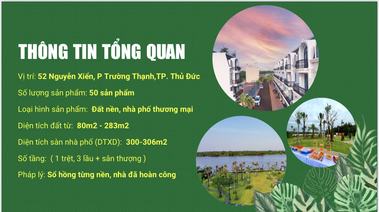 Tổng quan đất nền Nguyễn Xiển Riverpark